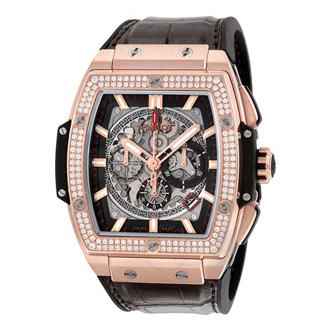 hublot pink gold watch|Hublot watches with diamonds price.